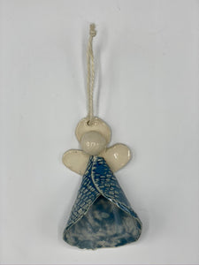 Textured Angel Ornament